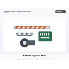 Barrier Support Fork Dubai UAE