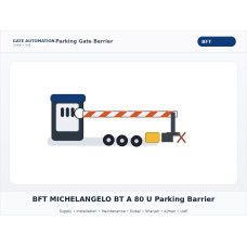 BFT MICHELANGELO BT A 80 U Parking Barrier