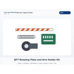 BFT Rotating plate and Arm holder kit Dubai UAE BFT Rotating plate and Arm holder kit Dubai UAE