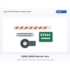 CAME G6000 Barrier Arm Dubai UAE