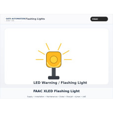 FAAC XLED Flashing Light Dubai UAE