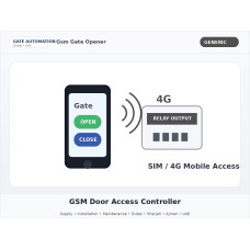 GSM Door Access Controller Dubai UAE