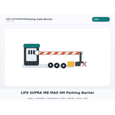 LIFE SUPRA MB MAX 6M Parking Barrier