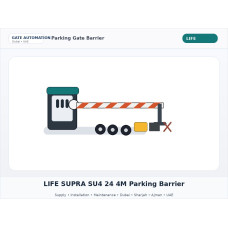 LIFE SUPRA SU4 24 4M Parking Barrier