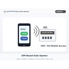 SIM Based Gate Opener Dubai UAE