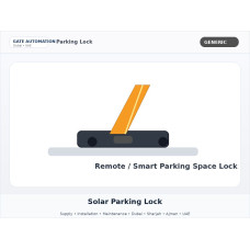 Solar Parking Lock Dubai UAE