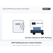 UHF Parking Access Control System Dubai UAE