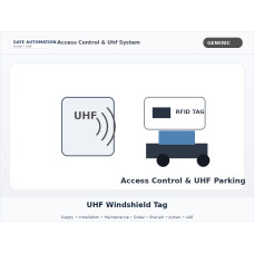 UHF Windshield Tag Dubai UAE