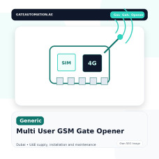 Multi User GSM Gate Opener Dubai UAE