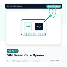 SIM Based Gate Opener Dubai UAE